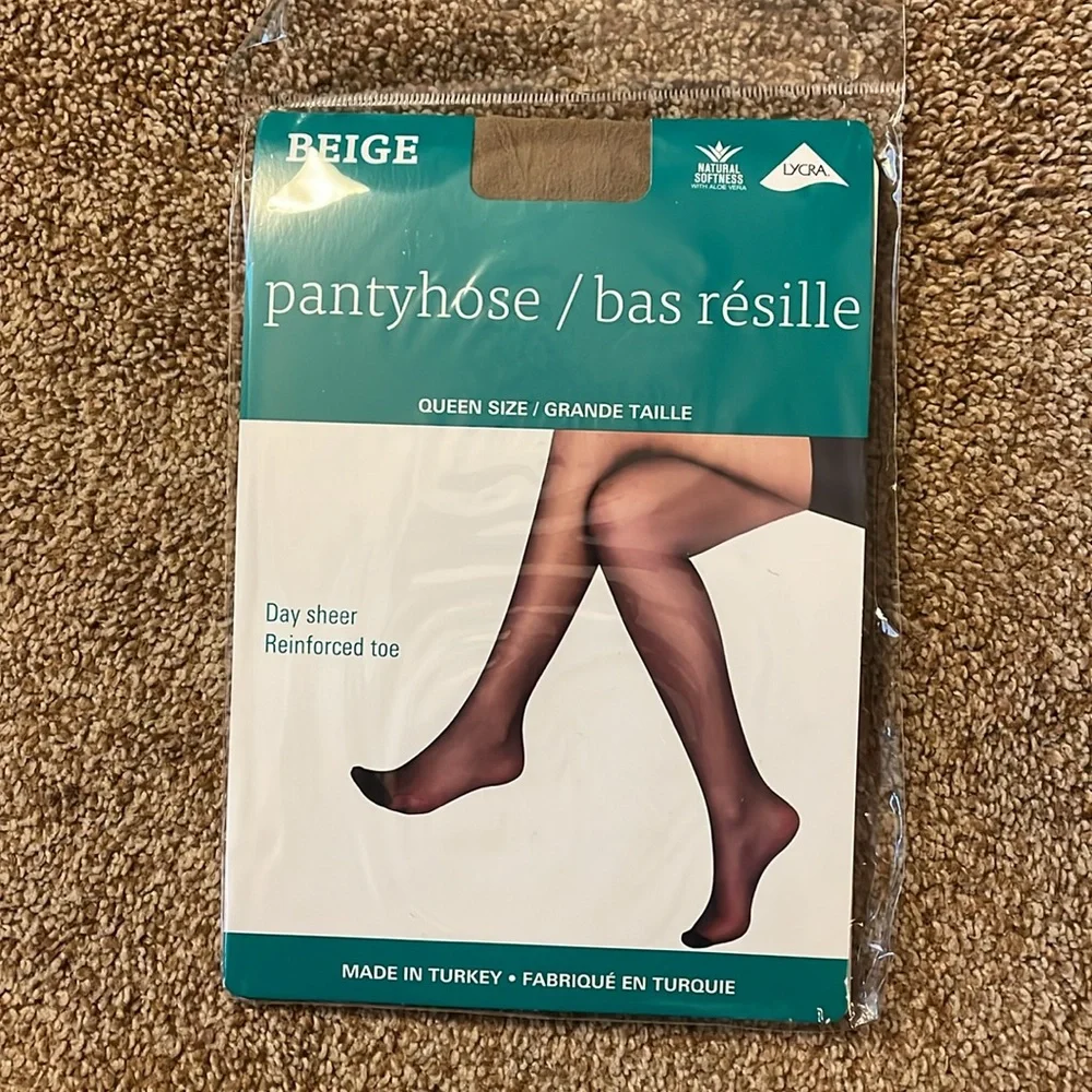 Beige Pantyhose Queen size
